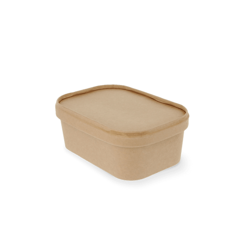 Klika -  Deksel bakken 500-650-750-1000ml Kraft