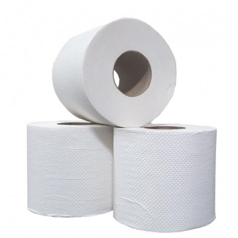 KLIKA - Papier de toilette 2 couches 200 feuille 12x4 Roll recyclé blanc T1 | 48 pièces