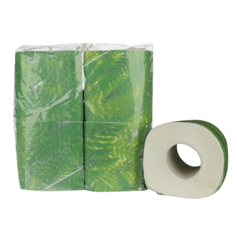 Klika - Toilettenpapier 2 Schichten 180 Blatt 24x4 Roll (+ Banderol) 100% Cellulose T1 | 96 Stücke