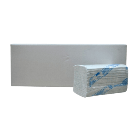 Klika - Z-vouw handdoeken cellulose flushable 22x22cm 3 laags T6 | 2550 stuks