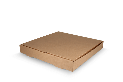 Klika - Pizzadozen 30x30x4cm kraft bruin BIO | 100 stuks