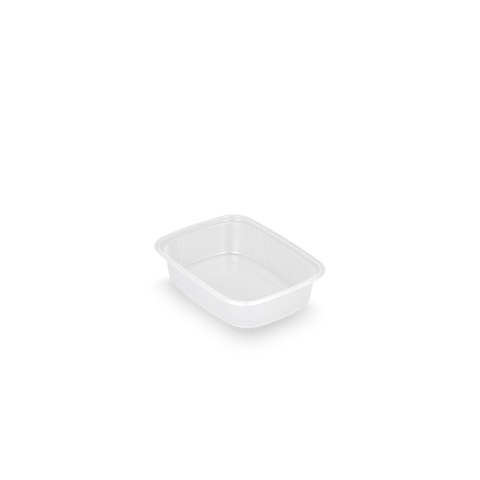 KLIKA - CONTAGENTS DE SALADE 125 ML 108MM RECTANGULAIRE transparente | 1000 pièces