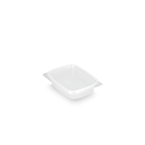 KLIKA - CONTAGENTS DE SALADE 125 ML 108MM RECTANGULAIRE transparente | 1000 pièces