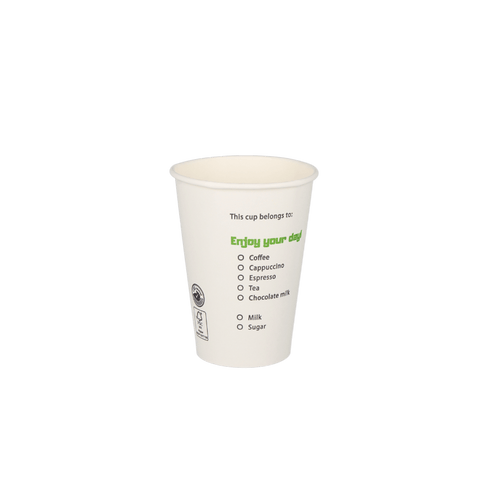 Klika - Koffiebeker 180cc 7.5oz BIO Green | 1000 stuks