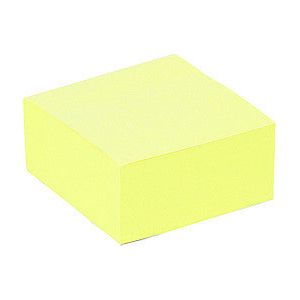 Quantore - Mémoblok 76x76mm 400 jaune | 6 pièces