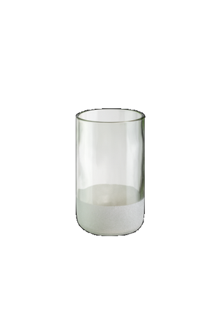 Iwas vetro trasparente satinato, 35,5cl/12oz, 7,4 x 12cm, scatola da 4 pezzi