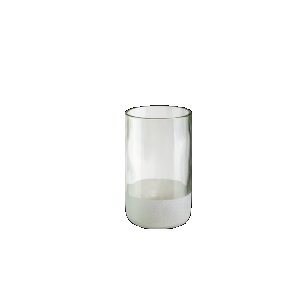 Vaso Iwas transparente esmerilado, 35,5 cl/12 oz, 7,4 x 12 cm, caja de 4 piezas