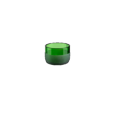 Iwas glas groen frosted, 12cl/4oz, 7,4 x 5,1cm, doos a 4 stuks