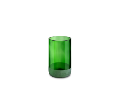 Verre Iwas vert dépoli, 35,5cl/12oz, 7,4 x 12cm, boîte de 4 pièces