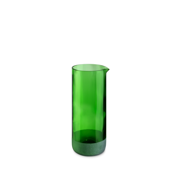 Iwas karaf groen frosted, 60cl/20,3oz, 7,4 x 18cm, per stuk
