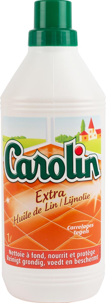 Carolin - Carolin vloerreiniger extra lijnolie, fles van 1 l