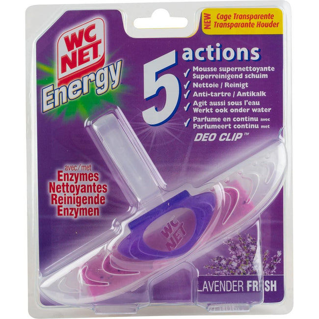 WC Net - Energy toilet block Lavender Fresh