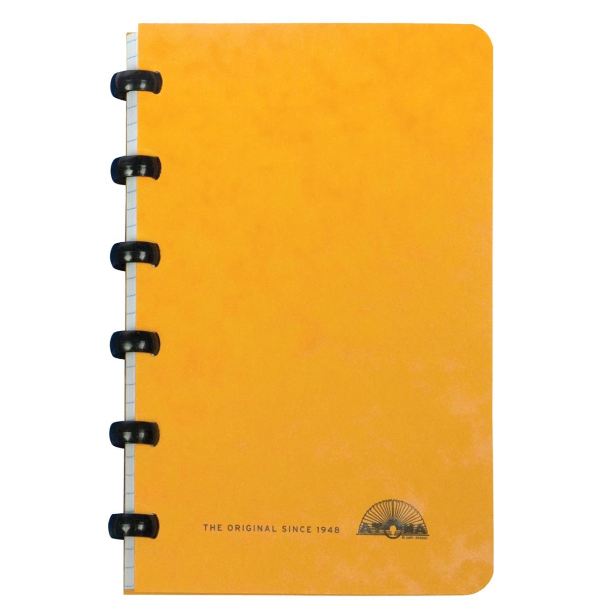 Atoma - Classic notebook, ft 9.5 x 14 cm, 120 pages, cardboard cover, assorted colors