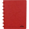Atoma - carnet, ft A5, 144 pages, quadrillé 5 mm, rouge