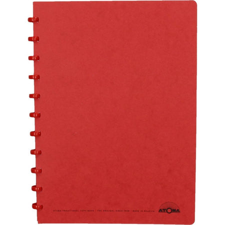 Atoma - notebook, ft A4, 144 pages, squared 5 mm, red