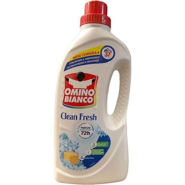 Omino Bianco - Clean Fresh detergent, 37 doses, 1.48 l bottle