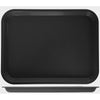 Araven - plateau, pi 35 x 27 x 2 cm, antidérapant, noir