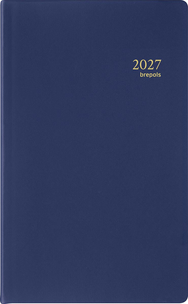 Brepols - agenda Breform Seta 6 langues, bleu, 2026