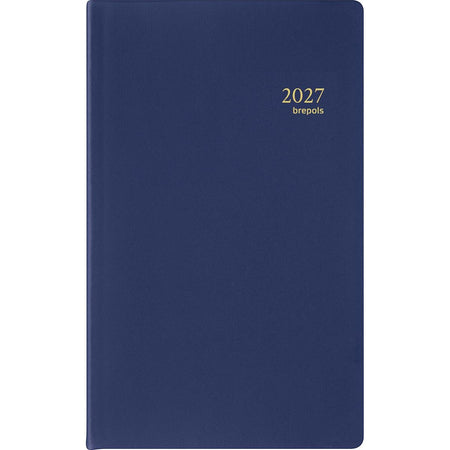 Brepols - agenda Breform Seta 6 lingue, blu, 2026