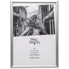 The Photo Album Company - Inspire by Hampton Frames cadre photo en aluminium, ft A5, argent