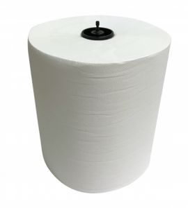 ALTERNATIEF Euro Matic handdoekrol plus wit 21cm x 150mtr 6 rol