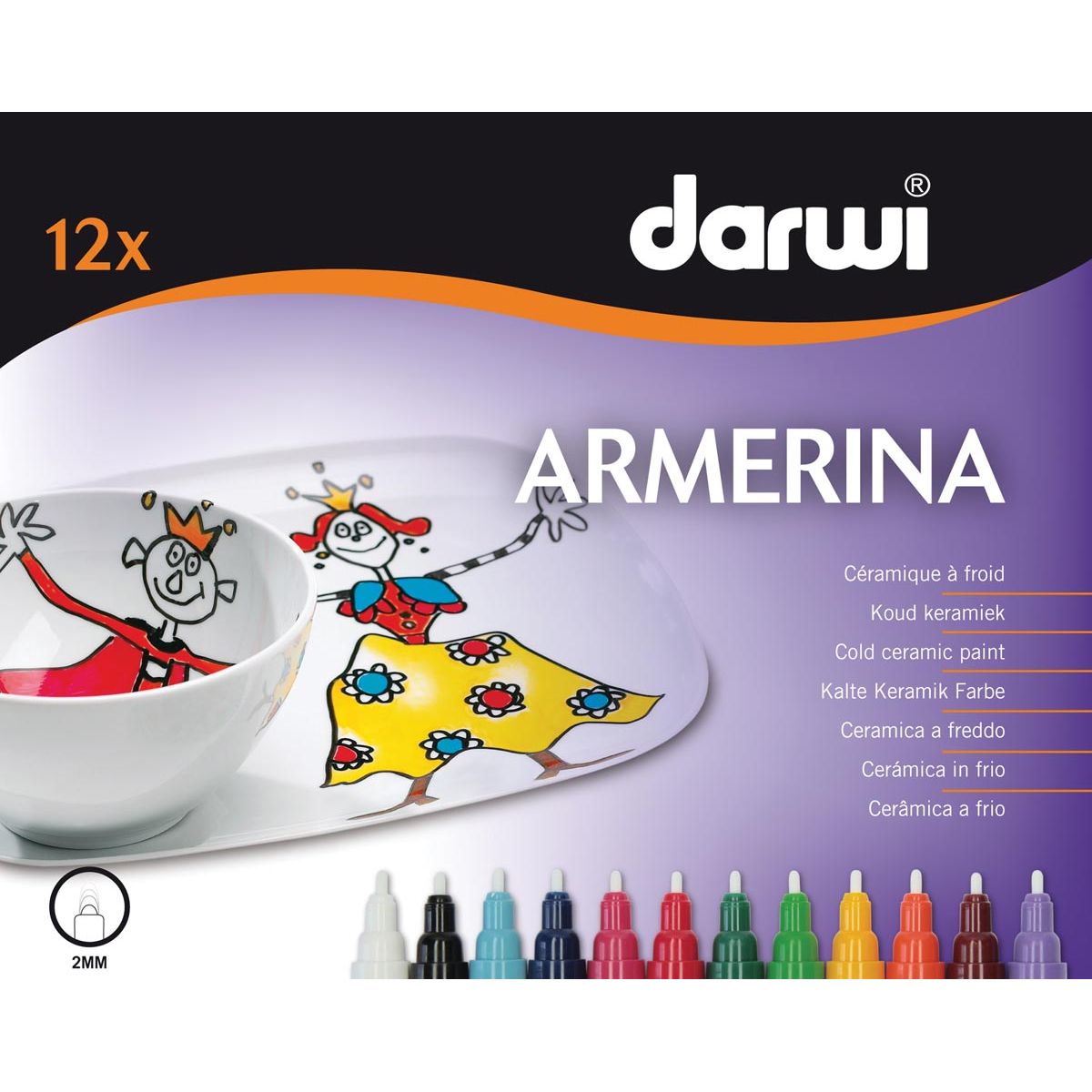 Darwi - Marker de marque en céramique Darwi Armerina