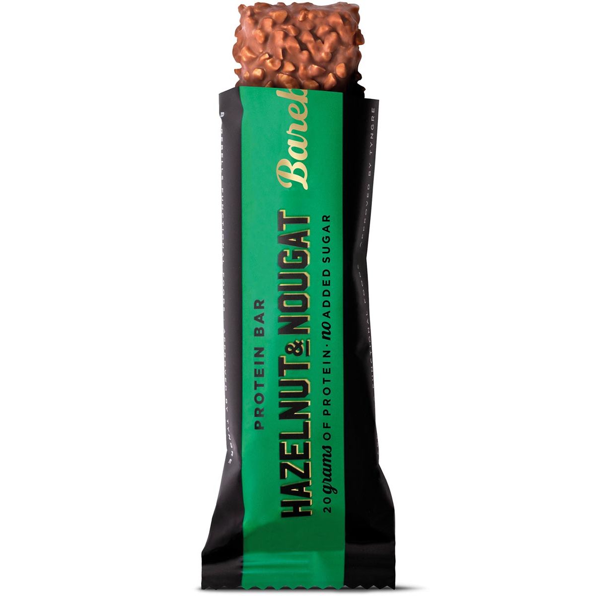 Barebells -   reep Original Hazelnut Nougat, 55 g, pak van 12 stuks