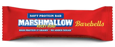 Barebells -   reep Soft hmallow Rocky Road, 55 g, pak van 12 stuks