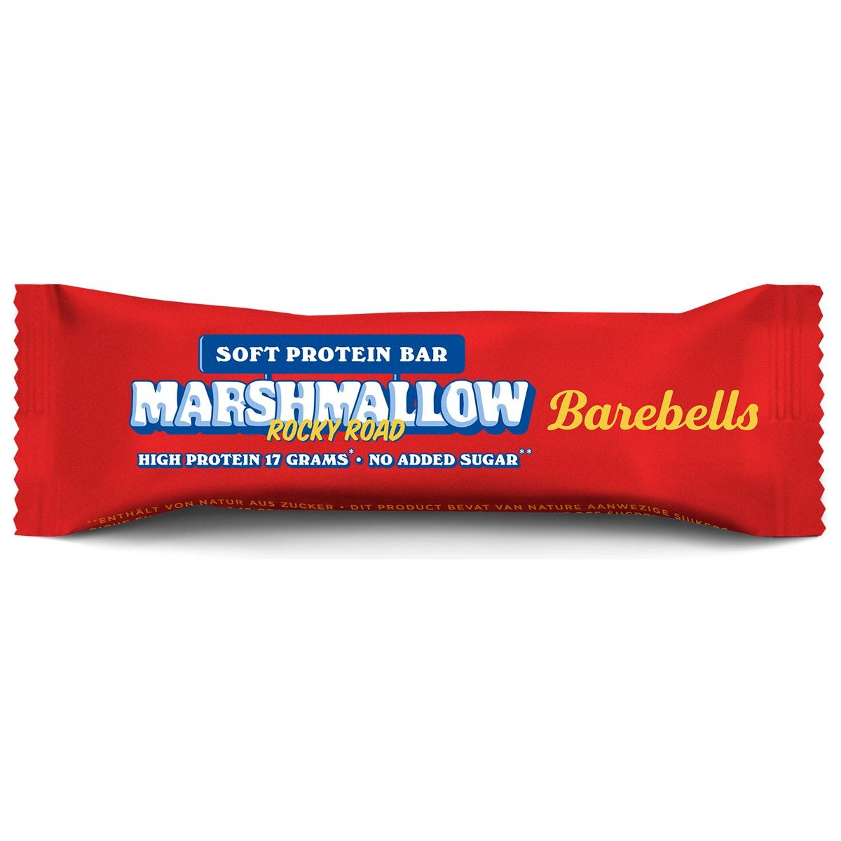 Barebells - Barebells weiche Hmallow Rocky Road, 55 g Bar, Packung mit 12 Teilen