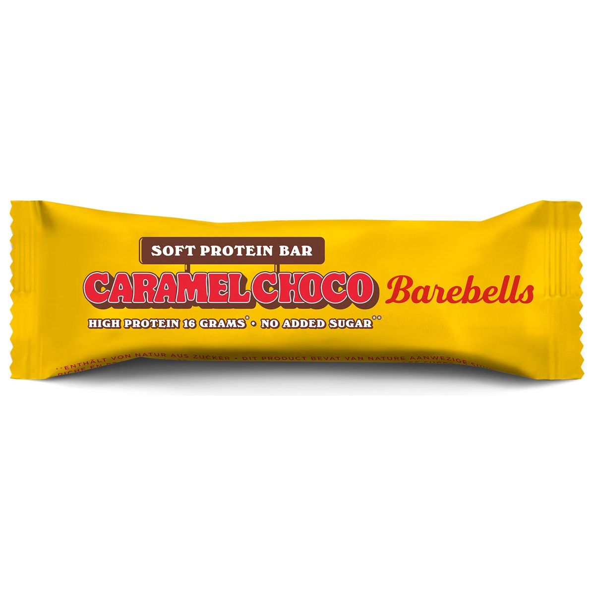 Barebells - Barebells Soft Caramel Choco, 55 g Bar, paquet de 12 pièces