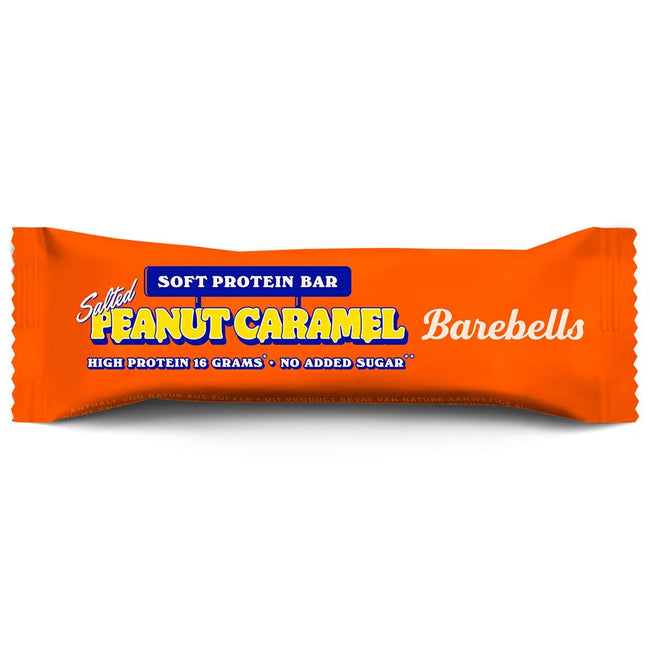 Barebells - barretta Caramello Morbido di Arachidi Salate, 55 g, confezione da 12 pezzi