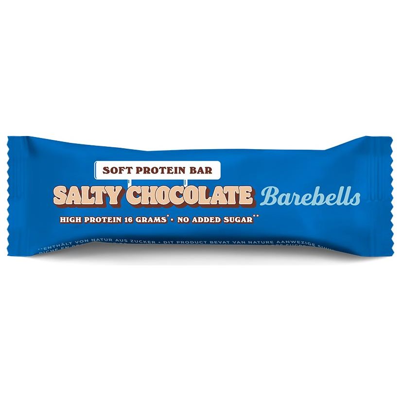 Barebells - Barebells Soft Salty Chocolate, 55 g Bar, paquet de 12 pièces