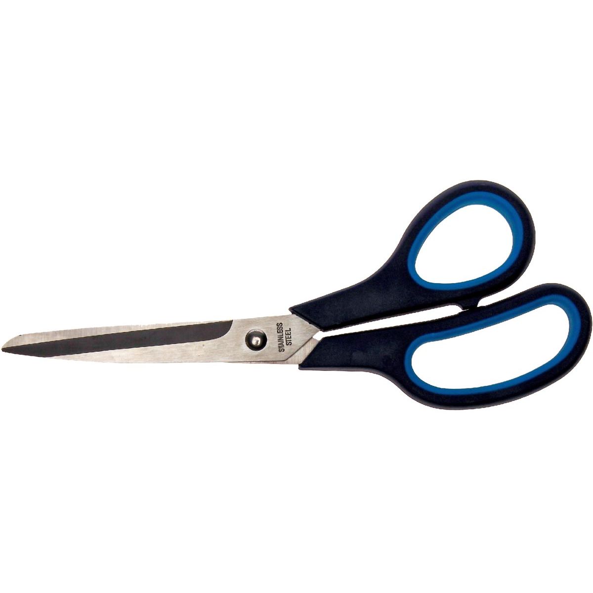 Bouhon - tijeras de acero inoxidable 19 cm, mango suave