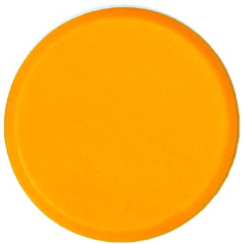 Bouhon - Magnete, 10 mm, gelb, 10 Stück