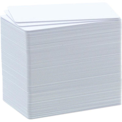 Badgy - 100 tarjetas en blanco de 0,76 mm de grosor, para 100 o 200
