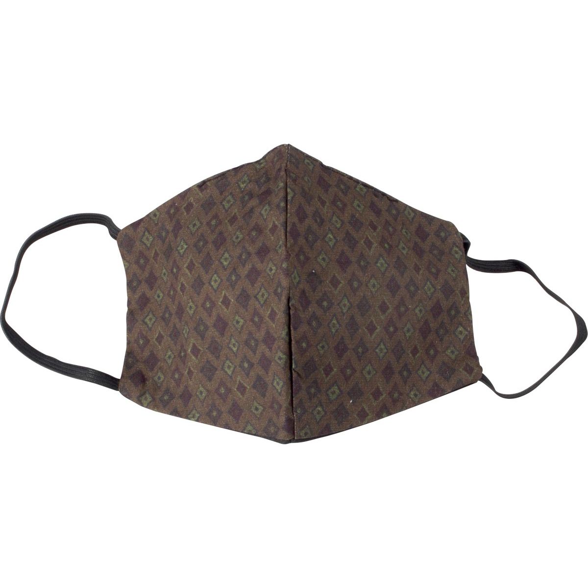Klika - Mascarilla bucal lavable, motivo cometas verdes, talla: hombre, paquete de 5 piezas