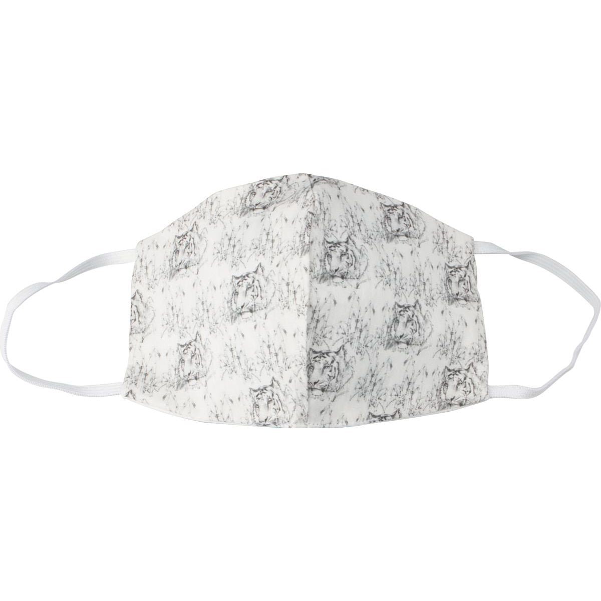 Klika - Mascarilla bucal lavable, motivo tigres, talla: hombre, paquete de 5 piezas
