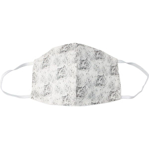 Klika - Mascarilla bucal lavable, motivo tigres, talla: hombre, paquete de 5 piezas