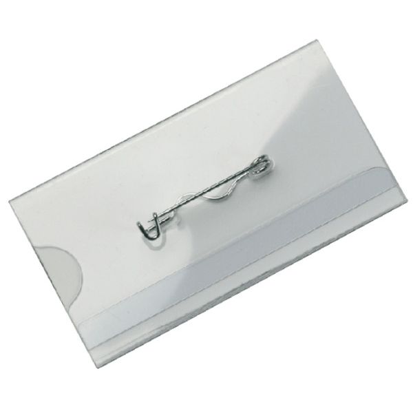 Europel - Badge peel with pin 60x40mm