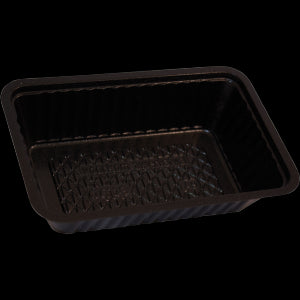 Bandeja PS A9 145x95x36mm negro 2000 piezas