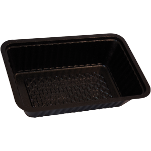 Bakje PS A9 145x95x36mm zwart 2000 stuks