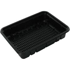 Containers Plastic Rectangular - Scale KS 70 H 183x135x45mm black 400 pieces