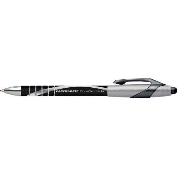 Paper Mate - Bolígrafo papermate flexgrip elite b negro