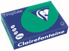 Clairefontaine - Trophée Intens, gekleurd papier, A4, 160 g, 250 vel, dennengroen