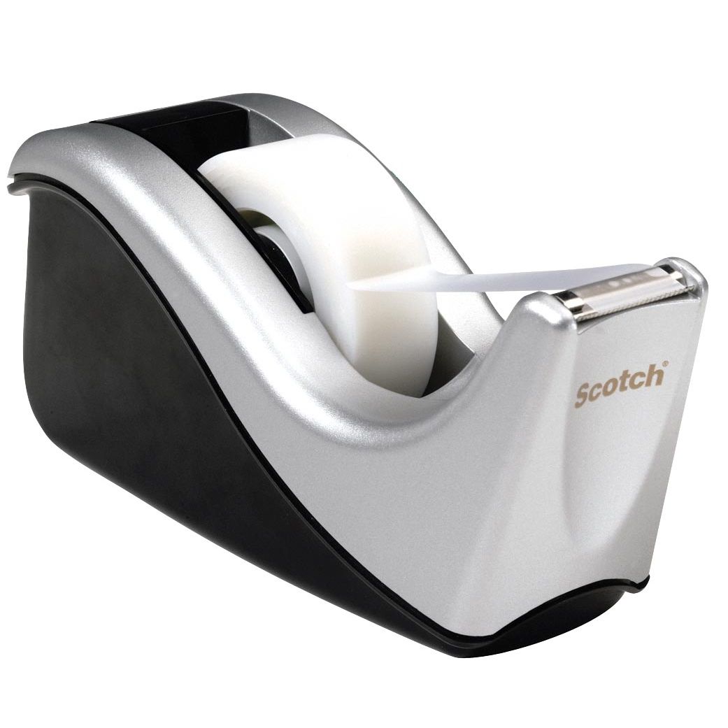 Scotch - Support ruban adhésif c60 argent 1 rouleau magic e