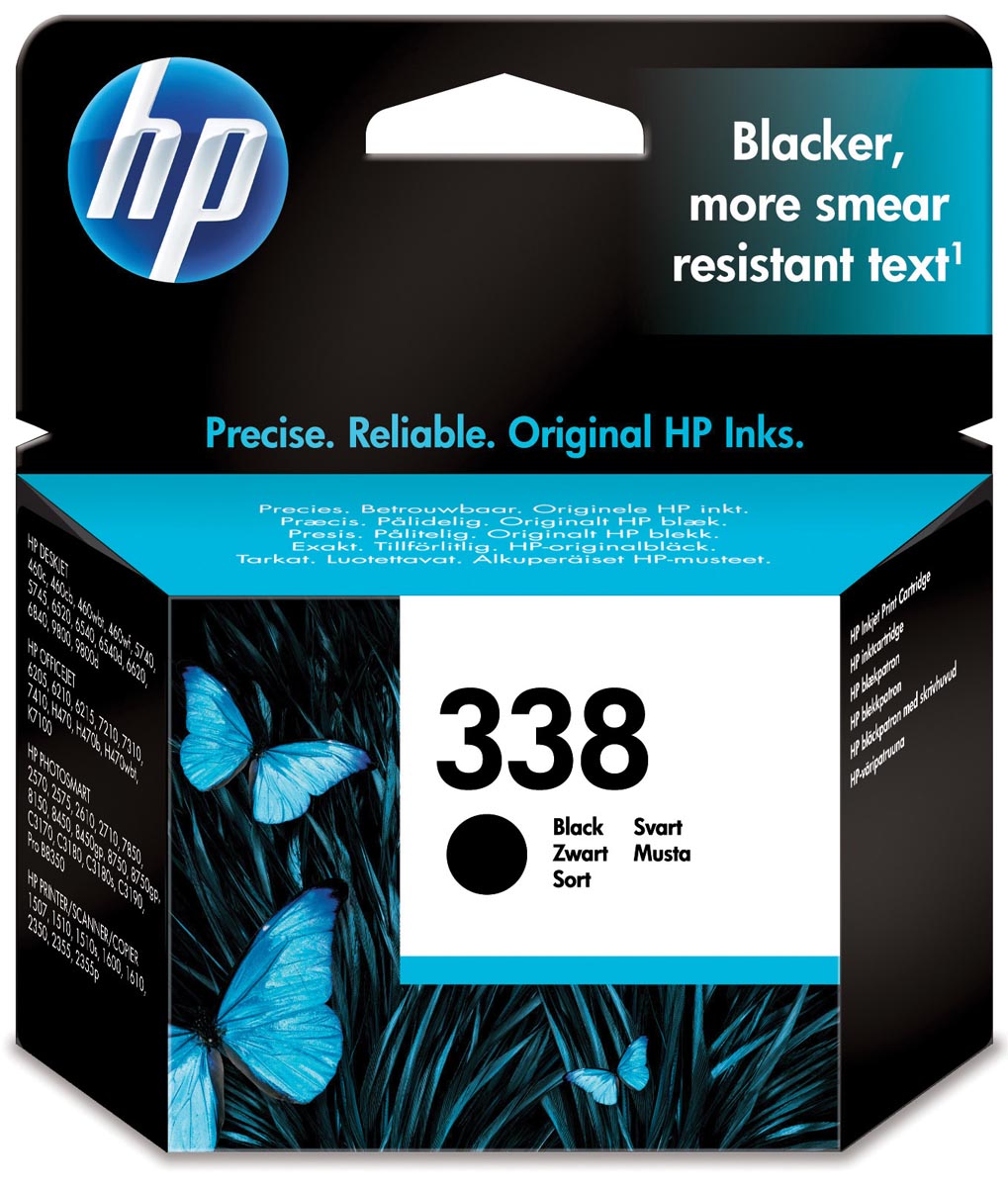 HP - Inkcartridge 338, 450 Seiten, OEM C8765EE, Schwarz