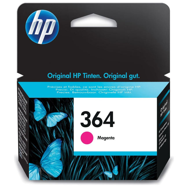 HP - inktcartridge 364, 300 pagina's, OEM CB319EE, magenta