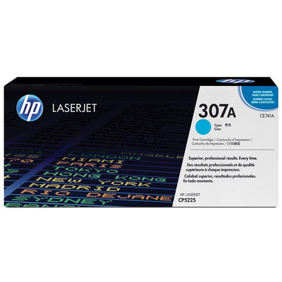 HP -  toner 307A, 7300 pagina's, OEM CE741A, cyaan