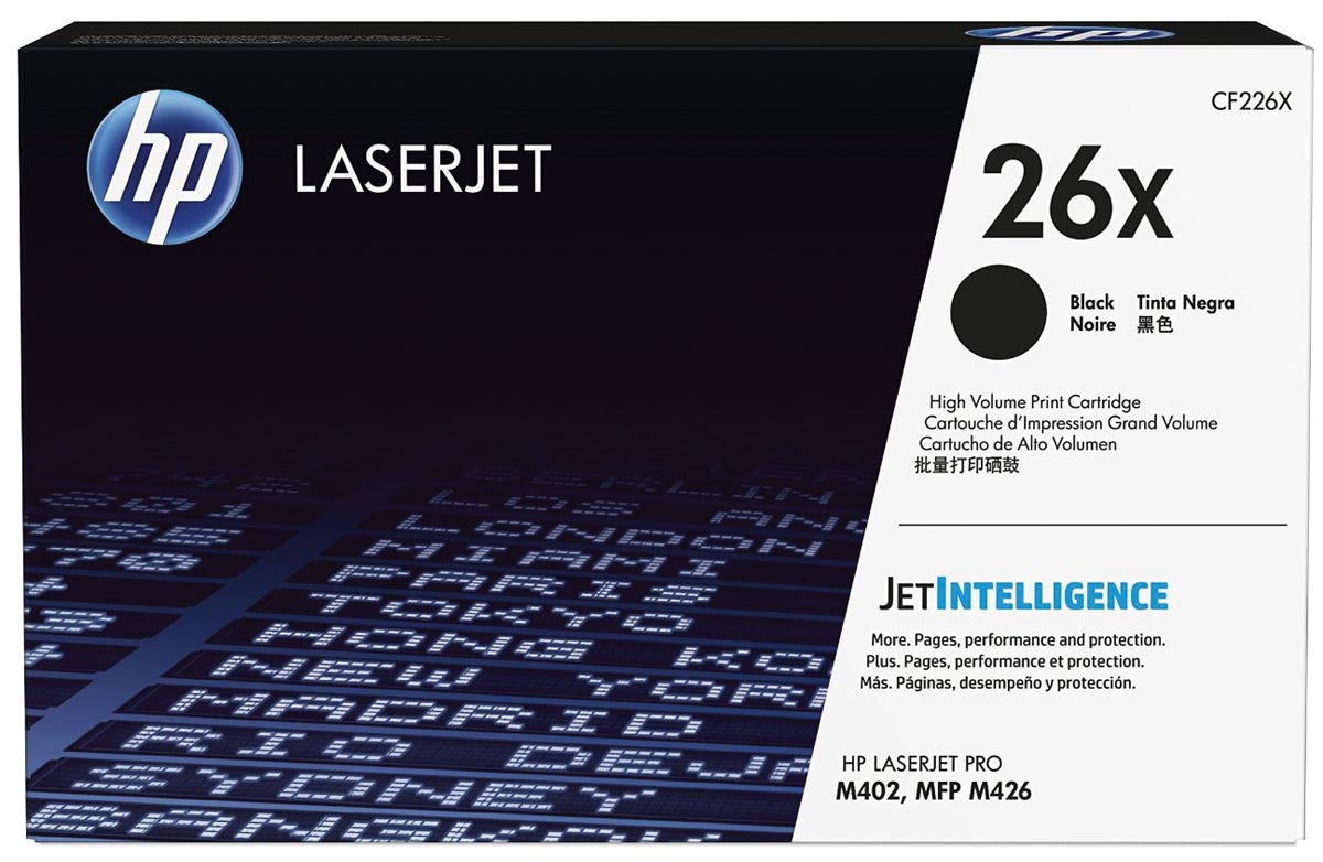 HP -  toner 26X, 9 000 pagina's, OEM CF226X, zwart
