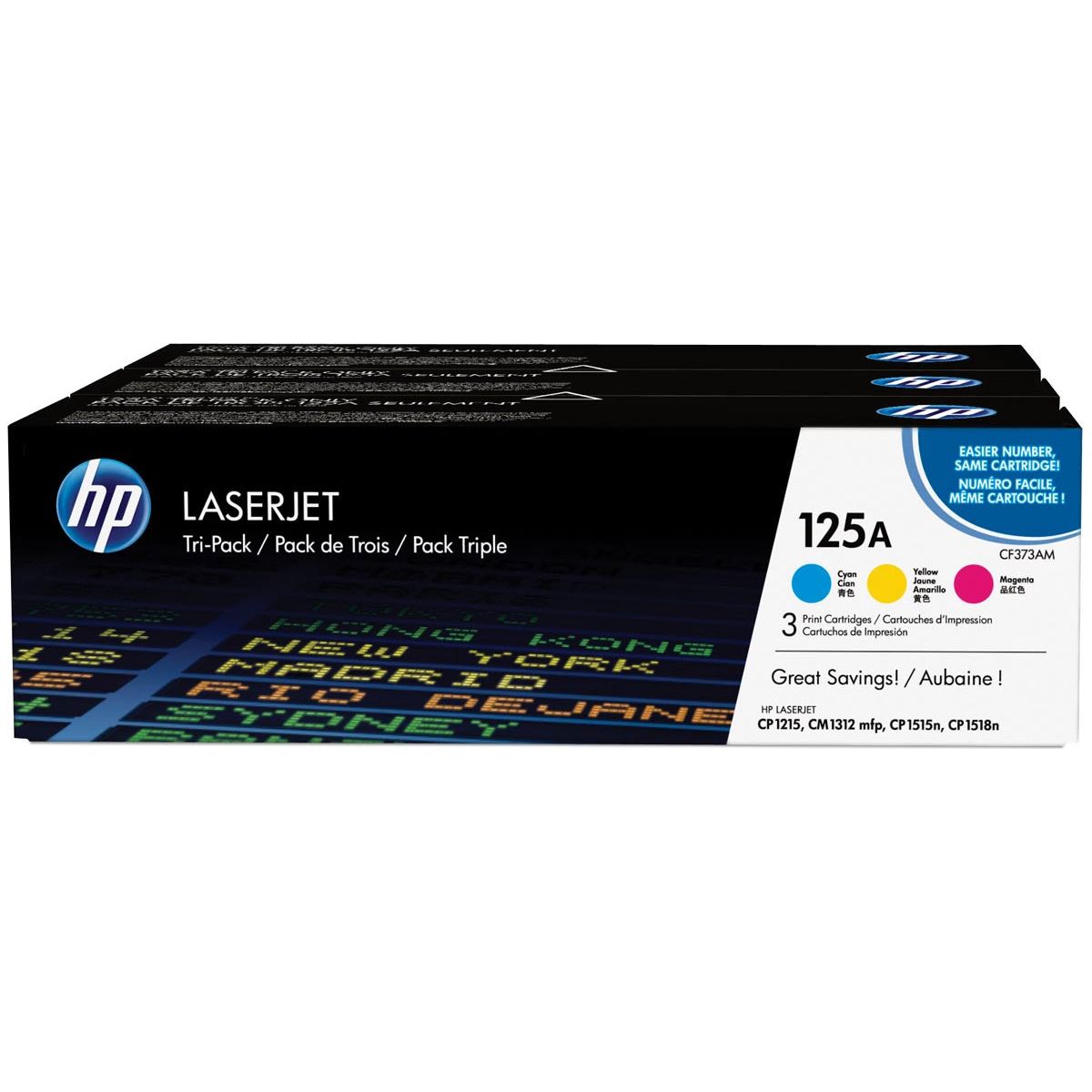 HP - Tonercartridge  cf373am 125a 3 kleuren